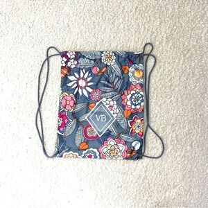 Vera Bradley nylon cinch sack